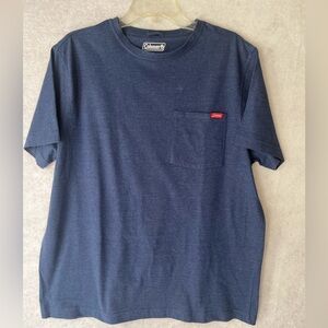 Coleman Men Short Sleeve Tee Work Utility Size Large